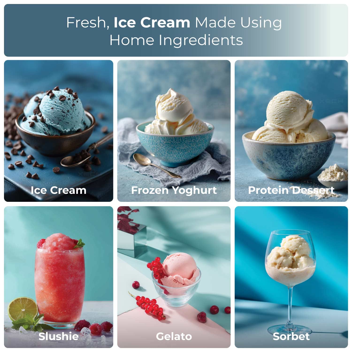 XECH Scoop Ice Cream Maker