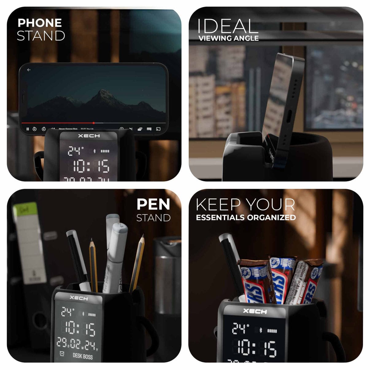 XECH Desk Boss - Dark Edition